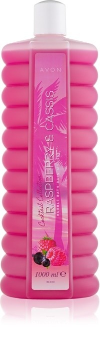 Avon Bubble Bath Bath Foam With Aromas Of Raspberries 1000 ml