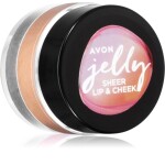 Avon Jelly Multi-Purpose Makeup for Lips and Face Shade Plump Peach 5 ml