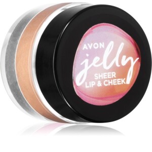 Avon Jelly Multi-Purpose Makeup for Lips and Face Shade Plump Peach 5 ml
