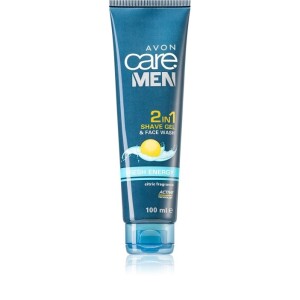 Avon Care Men Shaving Gel with Soothing Effects 2 in 1 100 ml