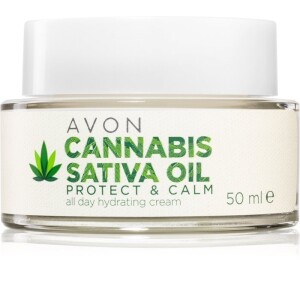 Avon Cannabis Sativa Oil Moisturising Cream With Hemp Oil 50 ml