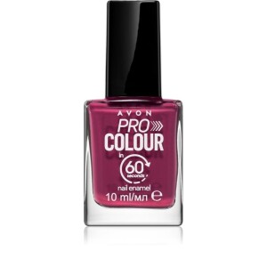 Avon Pro Colour Nail Polish Shade Wine On Time 10 ml
