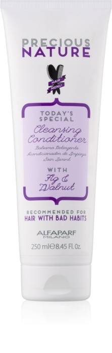 Alfaparf Milano Precious Nature Fig & Walnut Cleansing Conditioner For Hair Strengthening 250 ml