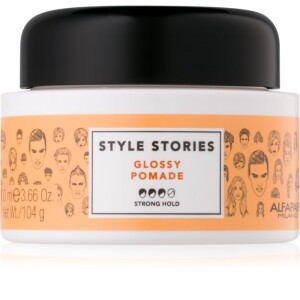 Alfaparf Milano Style Stories The Range Paste Shaping Paste Strong Firming Glossy Pomade 100 ml