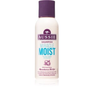 Aussie Miracle Moist Shampoo for Dry and Damaged Hair 90 ml