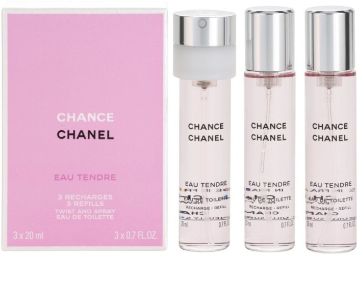 Chanel Chance Eau Tendre Eau de Toilette (3x refill) for Women 3×20 ml –  Balticos