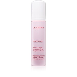 Clarins White Plus Pure Translucency Brightening Creamy Mousse Cleanser Cleansing Foam for All Skin Types 150 ml
