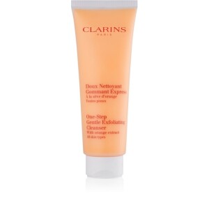 Clarins One Step Gentle Exfoliating Cleanser with Orange Extract One-Step Gentle Exfoliating Cleanser For All Skin Types 125 ml