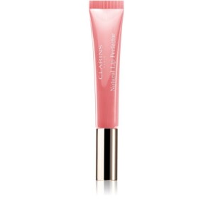 Clarins Natural Lip Perfector Lip Gloss with Moisturizing Effect   Shade 01 Rose Shimmer 12 ml