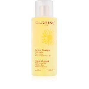 Clarins Toning Lotion with Camomile Tonique Lotion with Camomile for Normal or Dry Skin 400 ml