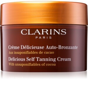 Clarins Delicious Self Tanning Cream Delicious Self Tanning Cream with Unsaponifiables of Cocoa 150 ml