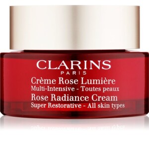 Clarins Rose Radiance Cream Super Restorative Anti – Aging Day Cream with Anti-Wrinkle Effect 50 ml