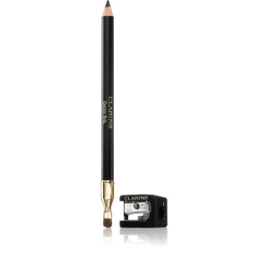Clarins Crayon Khôl Eyeliner With Sharpener for Smoky Makeup Look 01 Carbon Black 1,05 g
