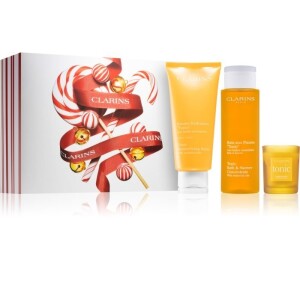 Clarins Spa at Home cosmetic set for a moisturised body cosmetic set for a moisturised body