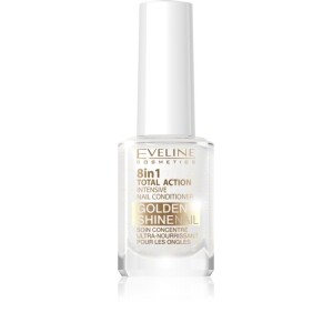 Eveline Cosmetics Nail Therapy Professional Nail Conditioner 8 In 1 with Glitter 12 ml