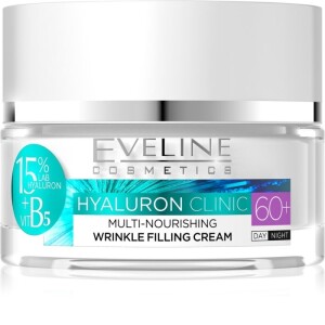 Eveline Cosmetics Hyaluron Clinic Nourishing Regenerating Day and Night Cream for Mature Skin 50 ml