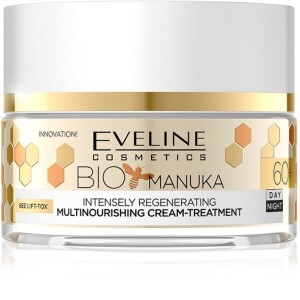Eveline Cosmetics Bio Manuka Intensive Regenerating Cream 60+ 50 ml