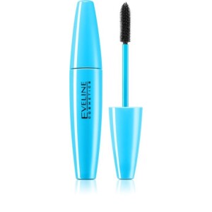 Eveline Cosmetics Big Volume Lash Waterproof Mascara with Volume Effect Shade Deep Black 9 ml