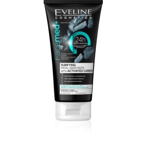 Eveline Cosmetics FaceMed+ Gel Facial Cleanser 3 In 1 for Oily and Combination Skin 150 ml
