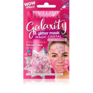 Eveline Cosmetics Galaxity Glitter Mask Gel Mask with Glitter 10 ml