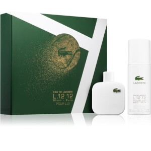 Lacoste Eau de Lacoste L.12.12 Blanc Gift Set for Men