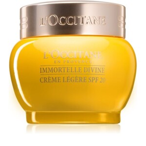 L’Occitane Immortelle Divine Light Moisturizing Cream with Anti-Wrinkle Effect SPF 20 50 ml