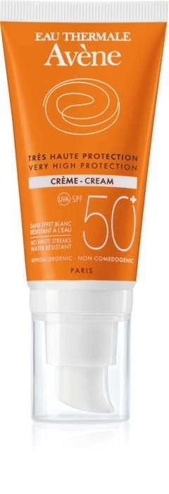 Avène Sun Sensitive Protective Cream for Dry and Sensitive Skin SPF 50+ 50 ml