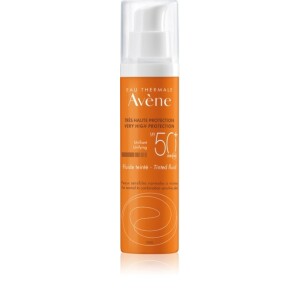 Avène Sun Sensitive Tinted Protective Fluid for Normal to Combination Skin SPF 50+ 50 ml