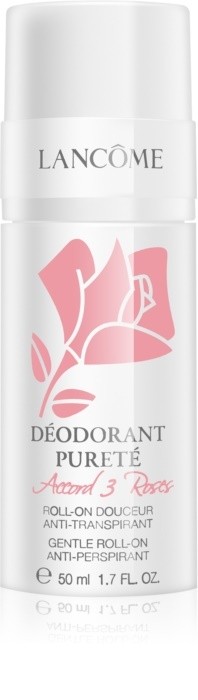Lancôme Accord 3 Roses Déodorant Pureté Roll-On Deodorant for Sensitive Skin 50 ml